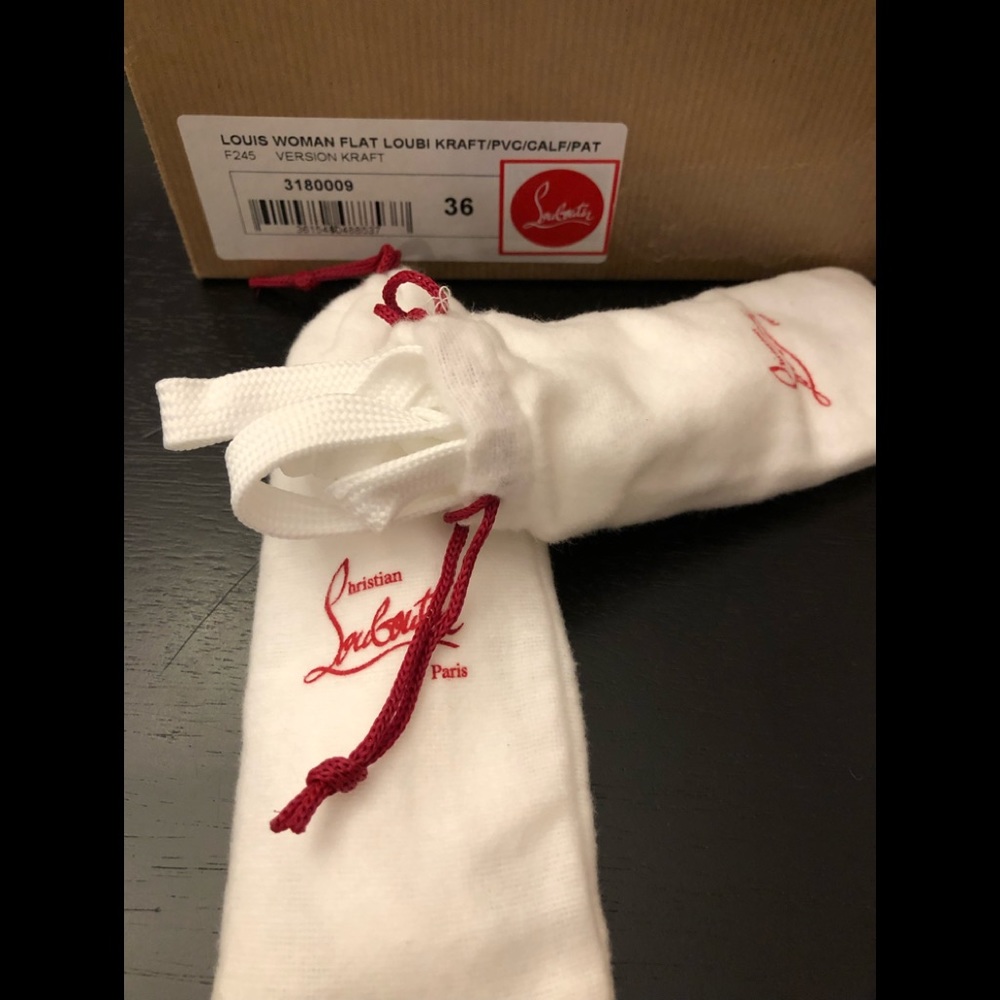 Authentic Christian Louboutin laces for sneakers